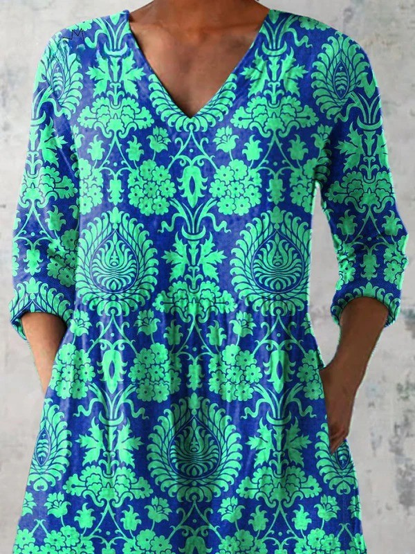 Summer Ethnic Print Tunic – Bright Style