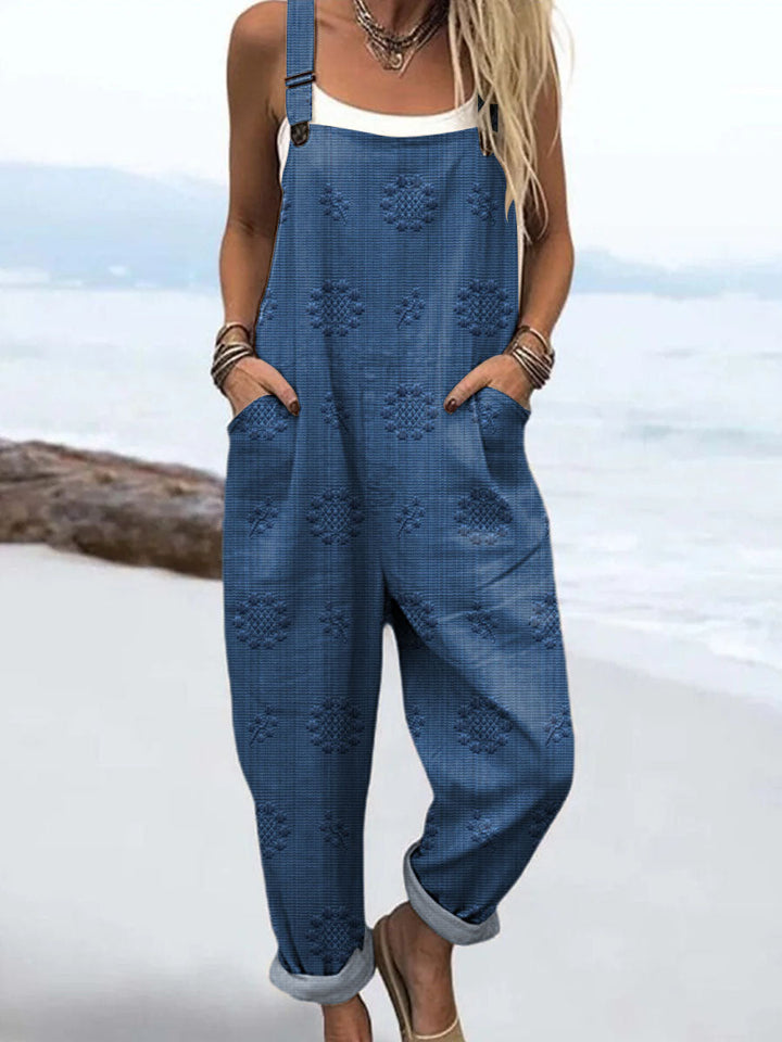 Freja | Relaxed Pattern Jumpsuit