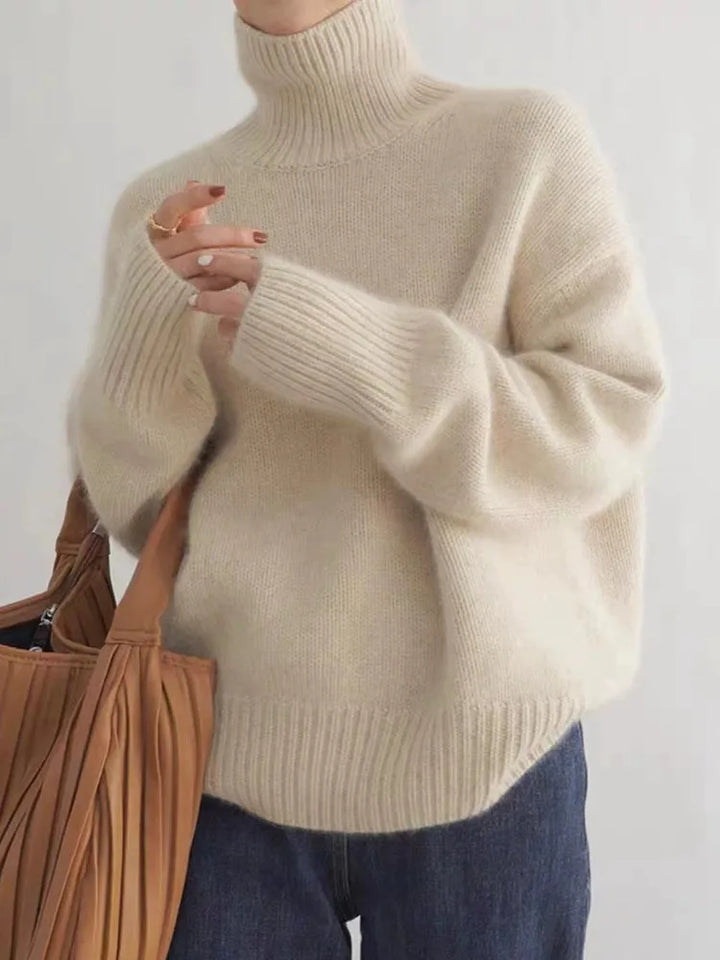Emma - High Collar Cashmere