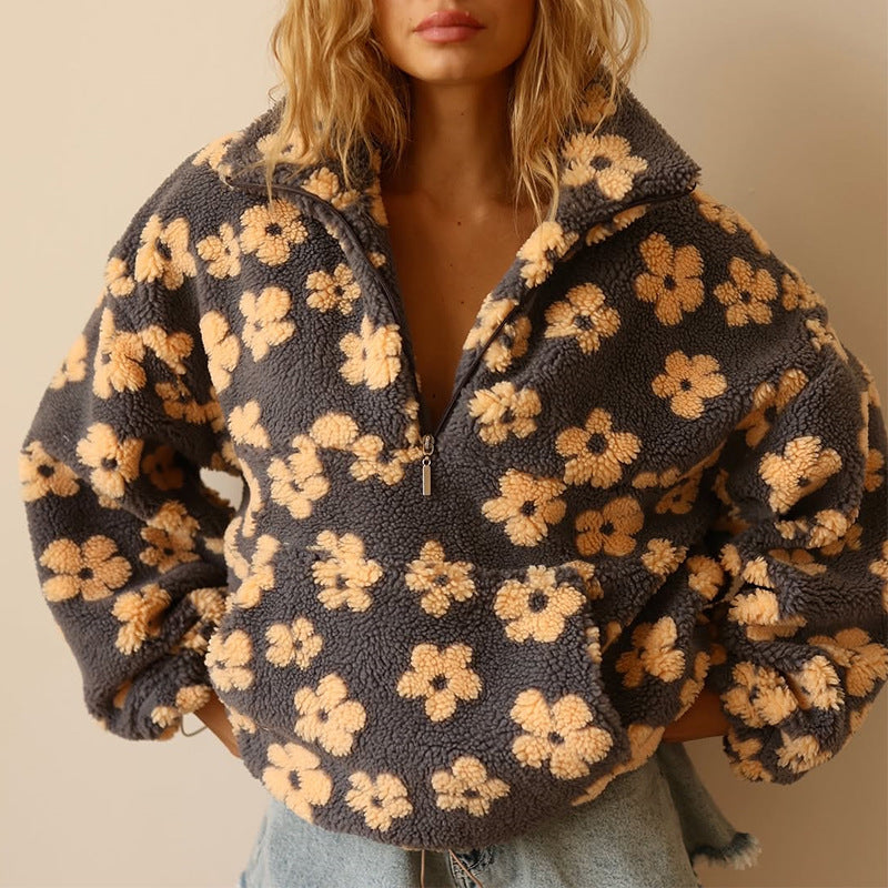 Daisy | Long Sleeve Fleece Hoodies