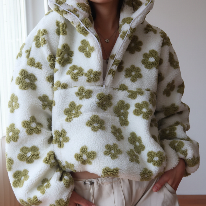 Daisy | Long Sleeve Fleece Hoodies