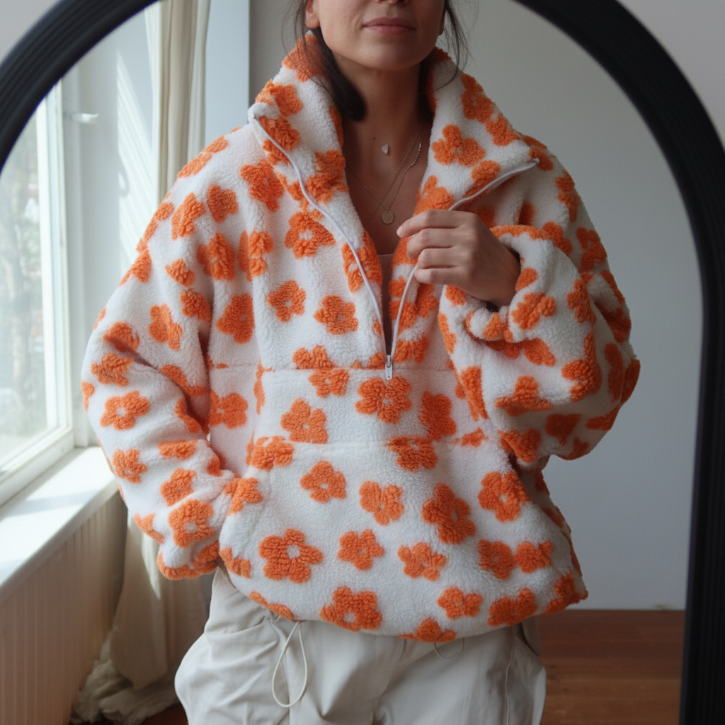 Daisy | Long Sleeve Fleece Hoodies
