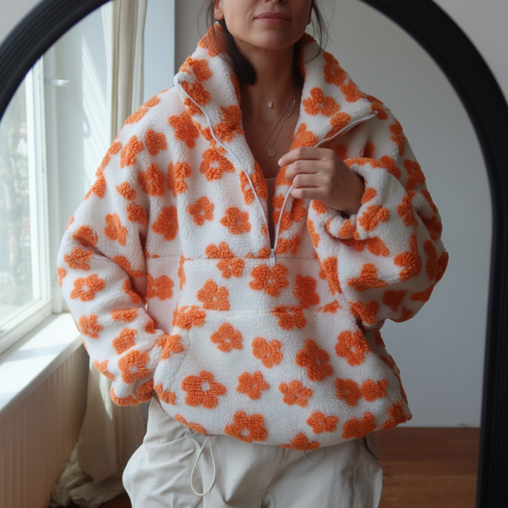 Daisy | Long Sleeve Fleece Hoodies